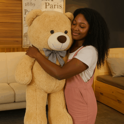 Ours Teddy’s Bomclay géant, Ours Teddy’ peluche géante américain en coton